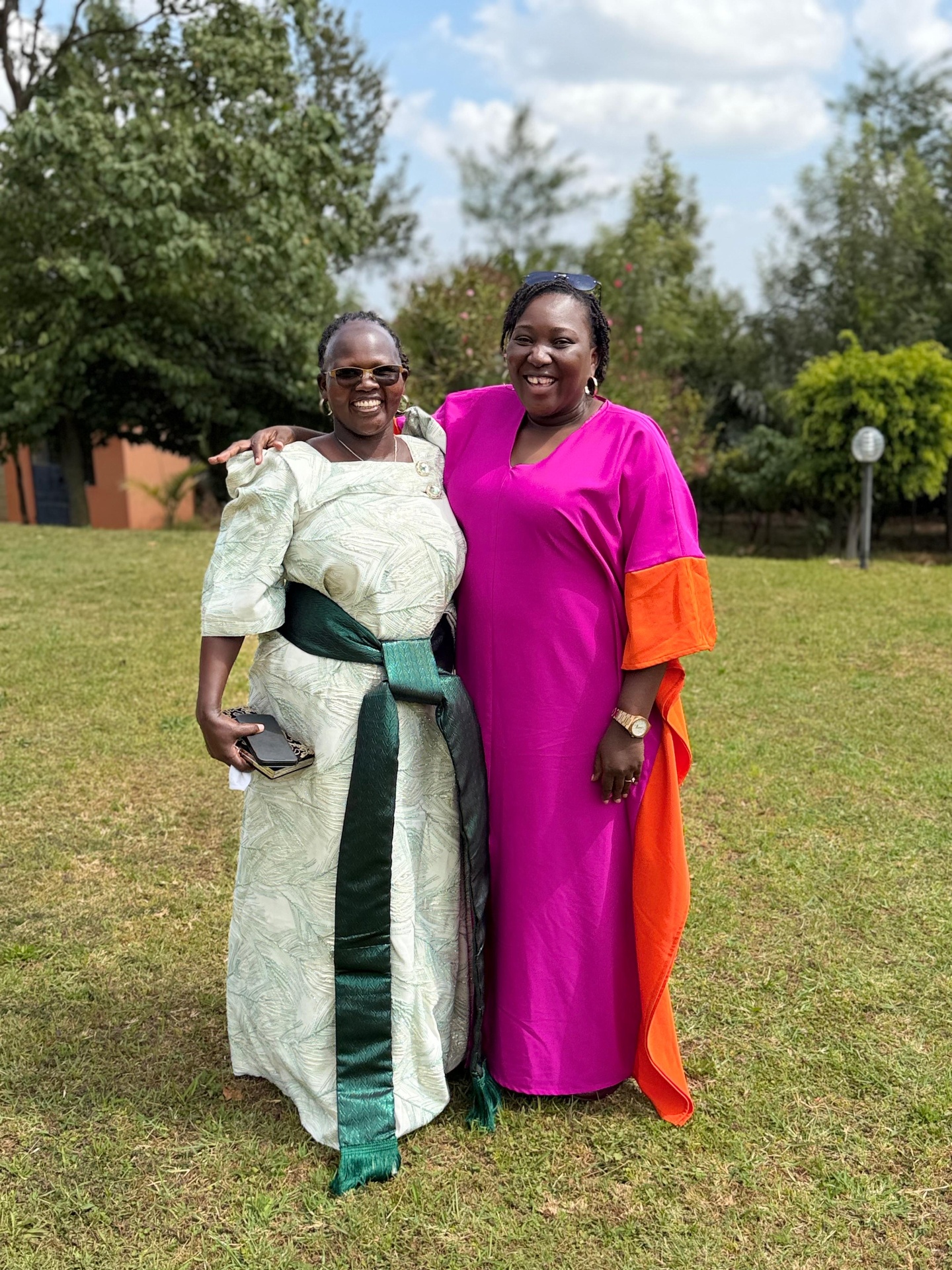 Belinda Odhiambo with a distinguished guest at a legacy engagement